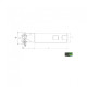 Корпус фрезы HF45 SP09 D11-25 W20 L150 Z01