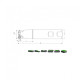 Корпус фрезы ST QP10 D25 W25 L150 Z02