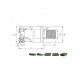Корпус фрезы MHT SDMT09 D32 M16 L43 Z03-H