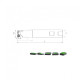 Корпус фрезы HST WD08 D20 W20 L150 Z02-H