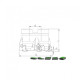 Корпус фрезы HTK WNMU09 D63 A22 Z05-H