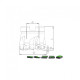 Корпус фрезы HTK ZD09 D40 A16 Z04-H