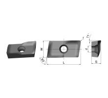 APMT113516PDER-HM-HR530 Пластина фрезерная