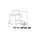 Корпус фрезы HTK SQ12 D50 A22 Z04-H