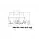 Корпус фрезы TK90 WNHU08 D100 A32 Z08-H