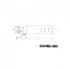 Корпус фрезы TF RD0702 D17 W16 L120 Z02 T3.5