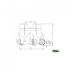 Корпус фрезы TK45 HNKX06 D50 A22 Z05-H