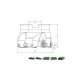 Корпус фрезы HTK WD08 D40 A16 Z04-H