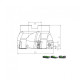 Корпус фрезы TK90 490R-08 D50 A22 Z05-H