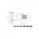 Корпус фрезы MT RD08 D16 M08 L25 Z02-H