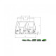 Корпус фрезы HTK BL06 D40 A16 Z06-H