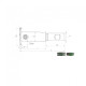 Корпус фрезы DKT K3C D50 W20 L120 Z2 T12