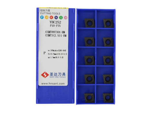 CCMT09T304-HM-YBC252 Пластина токарная для точения