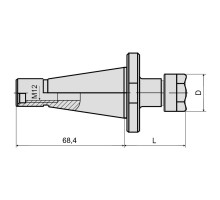 NT30-ER20-060 Патрон цанговый DIN 2080