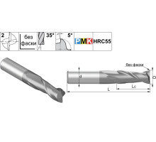 PMK-Z2-06.13.57.35.TiAlN Фреза концевая твердосплавная