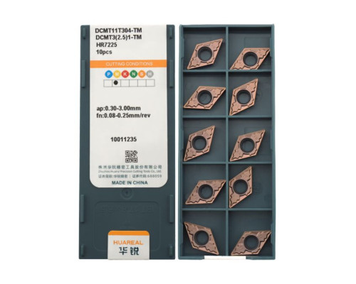 DCMT11T304-TM-HR7225 Пластина токарная для точения