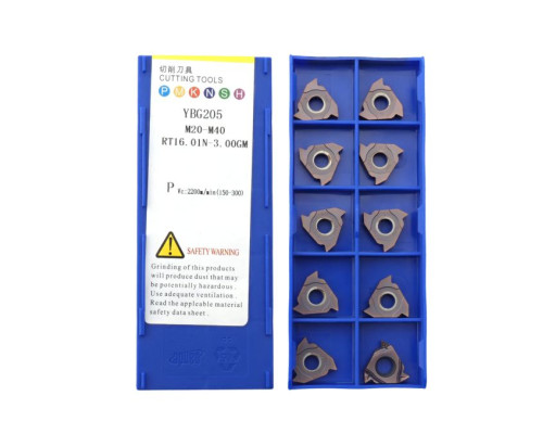 RT16.01N-3.00GM-YBG205 Пластина резьбовая ISO (Метрическая резьба)