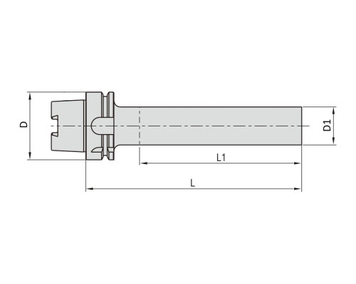 HSK100A-D50-350 Контрольная (тестовая) оправка