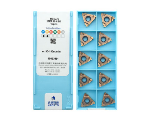 16IR-250ISO-HS5225 Пластина резьбовая ISO (Метрическая резьба)