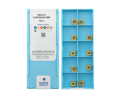 CCMT060204-HMP-HR82512 Пластина токарная для точения