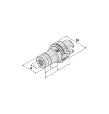 HSK63A-HDC-06-080 Гидропластовый патрон