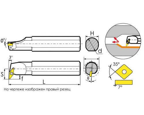 S20Q-SVUCL11 Державка расточная
