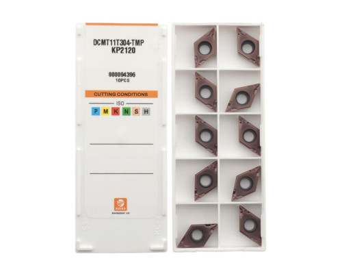 DCMT11T304-TMP-KP2120 Пластина токарная для точения