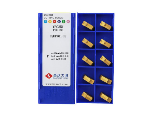 ZQMX5N11-1E-YBC251 Пластина отрезная, канавочная