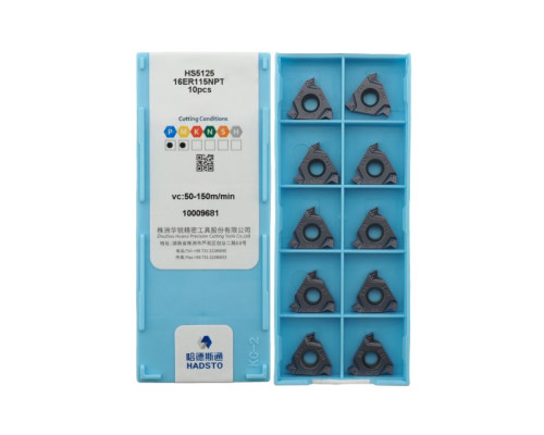 16ER-115NPT-HS5125 Пластина резьбовая NPT (Дюймовая коническая трубная резьба)