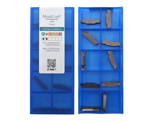 ZTHD0504-MG-1020 Пластина отрезная, канавочная