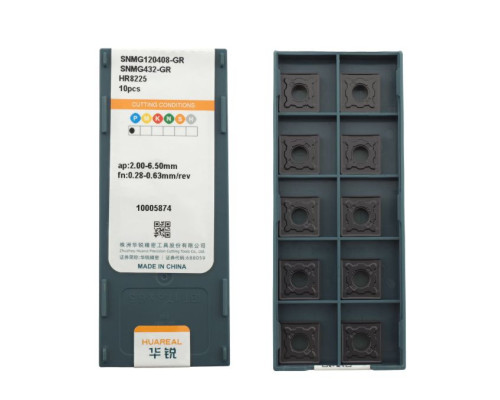 SNMG120408-GR-HR8225 Пластина токарная для стали, черновая обработка для точения