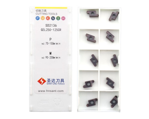 GEL250-125CR Пластина канавочная
