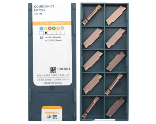 QCMB3002-GT-HR7225 Пластина отрезная, канавочная