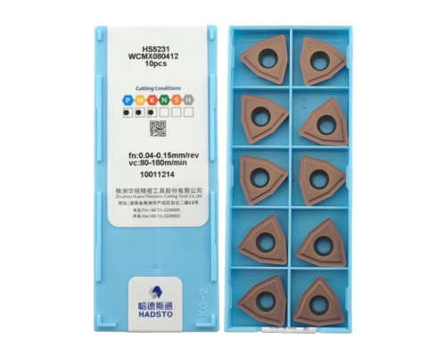 WCMX080412-HS5231 Сменная пластина для корпусных сверл