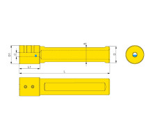 KEO-S20-04 Переходная втулка для мини-резцов