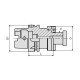 HSK63A-FMB27-060 фрезерный патрон для насадных фрез