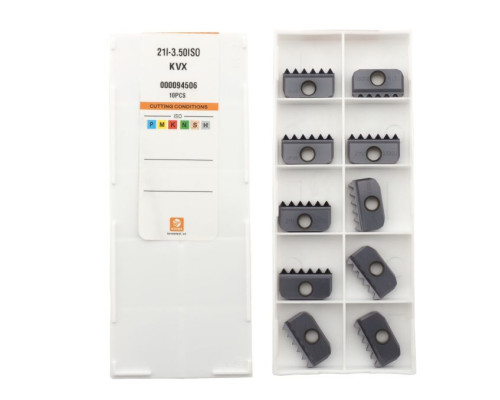 21I-3.50ISO-KVX Пластина твердосплавная для резьбофрез