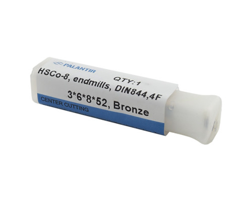 EMP-4F-3x52-HSCo-8-BR Фреза концевая из быстрорежущей стали