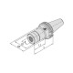 SK40-HY25-80.5 (G2.5/25000) Патрон гидравлический DIN69871