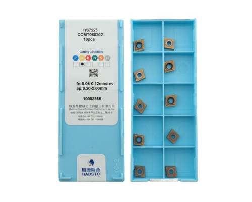 CCMT060202-HS7225 Пластина токарная для точения