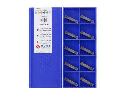 ZTHD0504-MG-YBG302 Пластина отрезная, канавочная