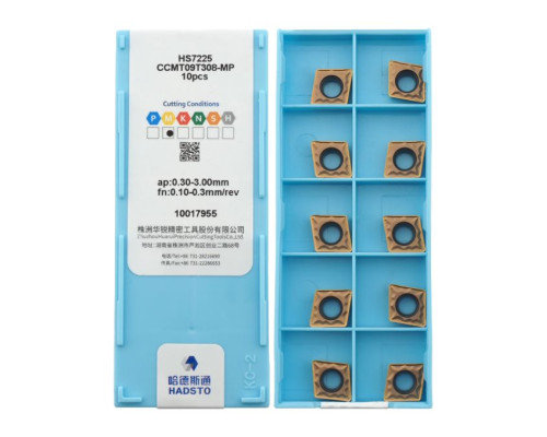 CCMT09T308-MP-HS7225 Пластина токарная для точения