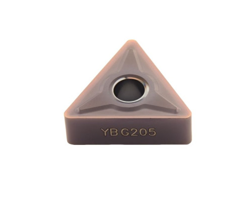 TNMG160408-EM-YBG205 Пластина токарная для нержавеющей стали, получистовая обработка для точения