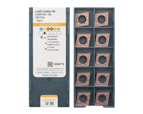 CCMT120404-TM-HR7225 Пластина токарная для точения