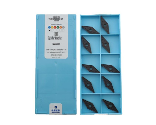 VNMG160408-GT-HS8125 Пластина токарная для стали, получистовая обработка для точения