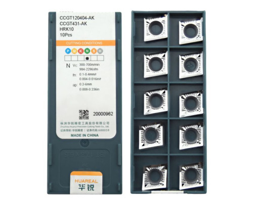 CCGT120404-AK-HRK10 Пластина токарная для точения