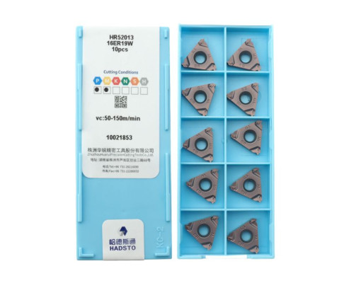 16ER-19W-HR52013 Пластина резьбовая для трубной резьбы Whitworth 55°