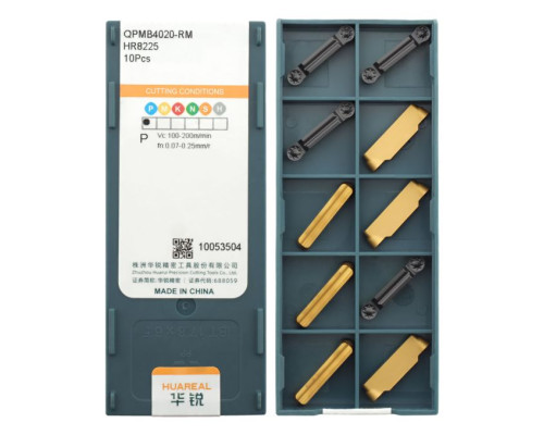 QPMB4020-RM-HR8225 Пластина отрезная, канавочная