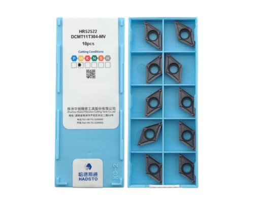 DCMT11T304-MV-HR52522 Пластина токарная для точения