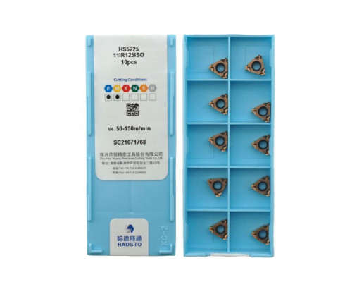 11IR-125ISO-HS5225 Пластина резьбовая ISO (Метрическая резьба)